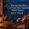 After Dark by the Moonlit Coast