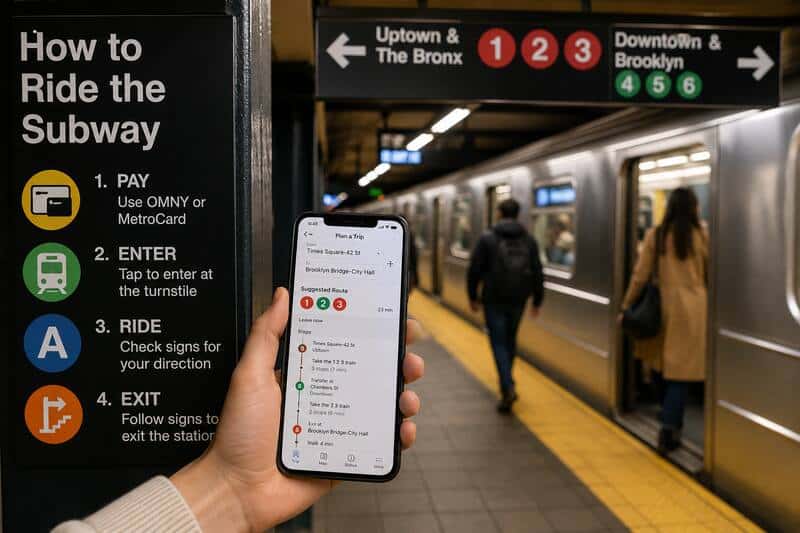 How to ride subway