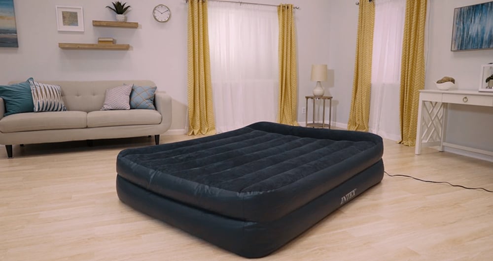 inflate intex air mattress