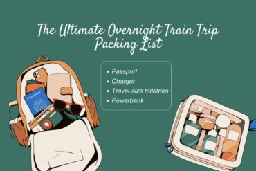 Overnight Train Trip Packing List