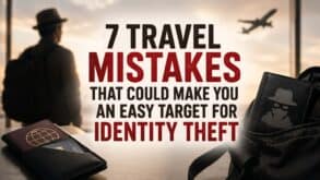 Travel identity theft mistakes and prevention